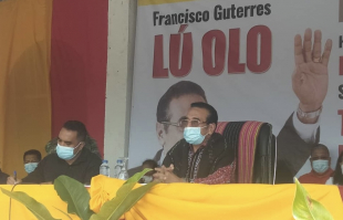 Kandidatura Prezidente Repúblika, Francisco Guteres’Lú Olo’, anunsia kandidatu, iha Ermera, domingu (16/01).