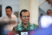 Primeiru Ministru Taur Matan Ruak ko'alia ba Jornalista sira iha Palasiu Prezidensial, Dili