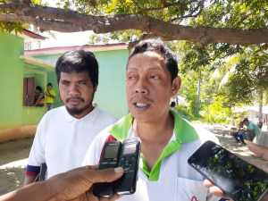 Ofisiál Advokasia Misaun Lepra Timor-Leste (MLTL), Joel Costa dos Santos ko’alia hela ba media sira, sesta (21/01).