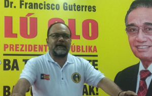 Reprezentante Kandidatu Prezidente Repúblika (PR) Lú Olo, Fernando Gusmão.