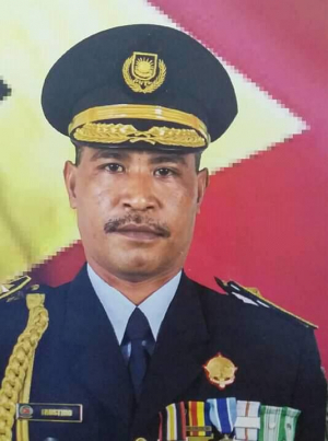 Komandante Jeral Polísia Nasionál Timor-Leste (PNTL), Komisáriu Faustino da Costa.