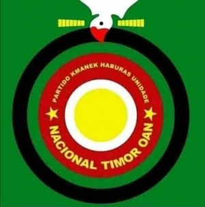 Bandeira Partidu Kmanek Haburas Unidade Nasionál Timor Oan (Khunto).