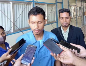 Diretór Interinu Asosiasaun Halibur Defisiensia Matan Timor Leste, Gabriel de Sousa.