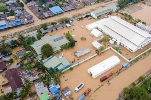 Inundasaun ne’ebé mosu iha Munisípiu Dili loron 4 abril liuba. 