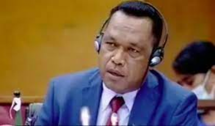 Deputadu Bankada Kmanek Haburas Unidade Nasional Timor Oan (KHUNTO) iha Parlamentu Nasional (PN), Luis Roberto.