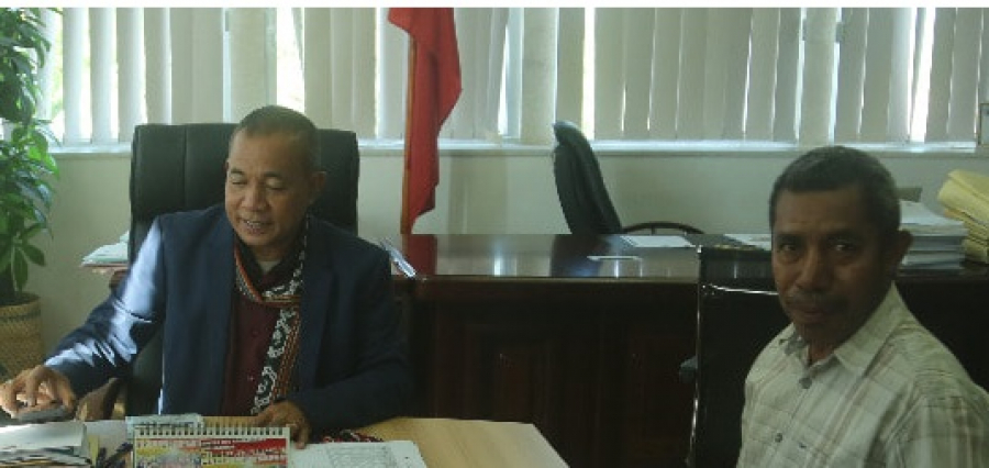 Ekipa husi Timor Gap hala&#039;o enkontru ho Ministru Justisa, Tiago Sarmento Amaral.