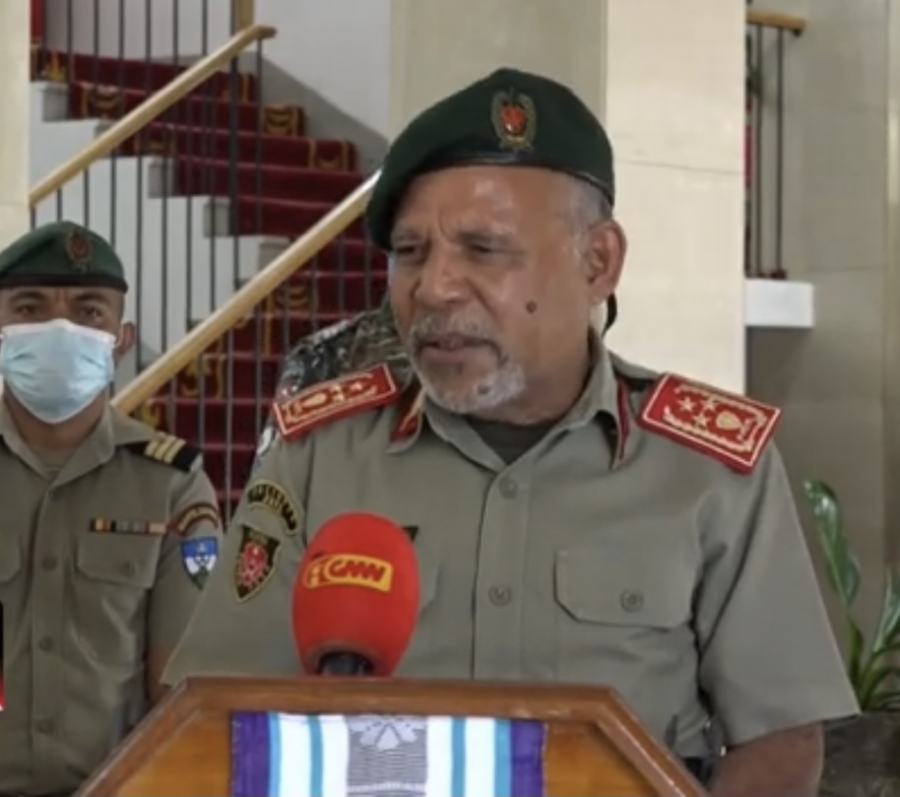 Xefe Estadu Maior Jenerál Falintil-Forsa Defeza Timor-Leste (F-FDTL), Tenente Jenerál Lere Anan Timur.