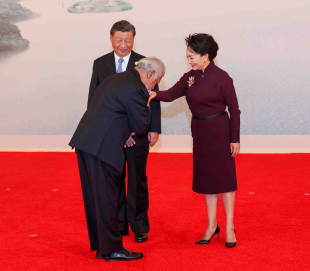 Primeiru Ministru (PM), Kay Rala Xanana Gusmão, rei hela espoza Prezidente Repúblika Populár Xina, Xi Jimping nia liman.