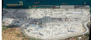 Progresu konstrusaun Portu Baía Tibar, 26 Agostu 2021.