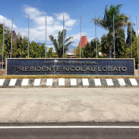 Aeroportu Internasionál Prezidente Nicolau Lobato.