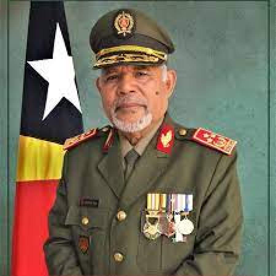 Xefe Estadu Maior Jenerál FALINTIL-Forsa Defeza Timor-Leste (F-FDTL), Tenente Jenerál Lere Anan Timur.